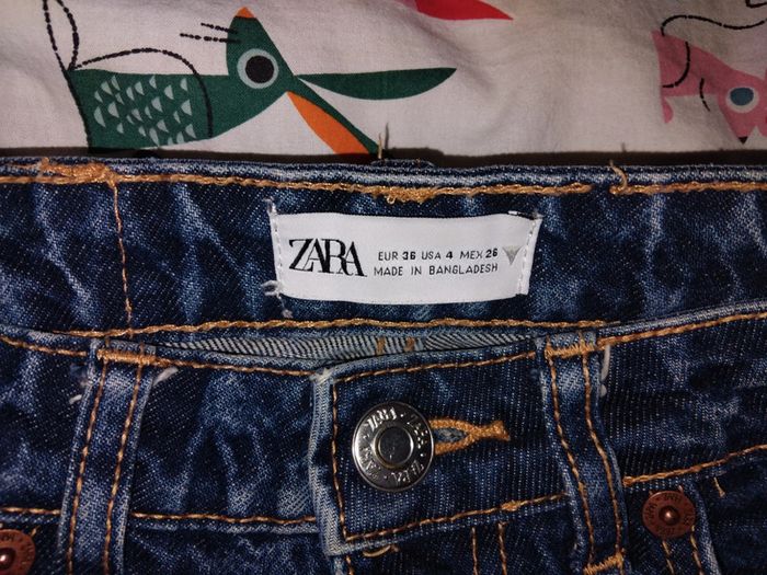 Jean taille mon Zara t36 100%coton - photo numéro 8