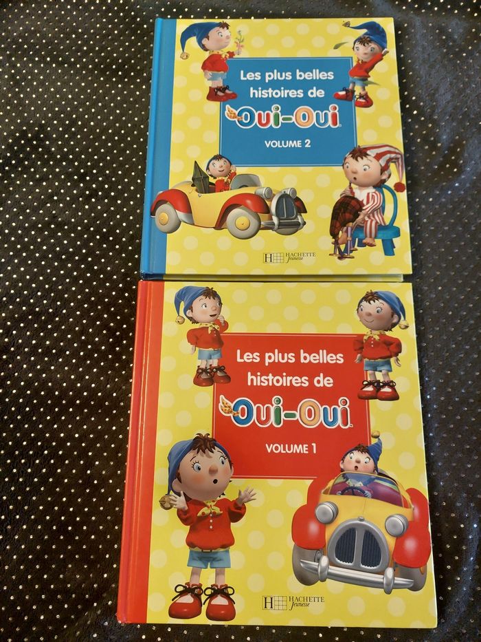 2 volumes des plus belles histoires de Oui Oui
