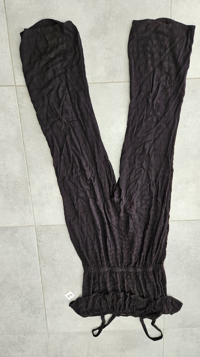 Salopette combinaison noire femme taille 42 - photo numéro 4