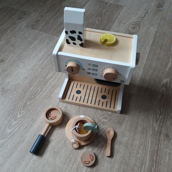Jouet cafetière en bois Vertbaudet