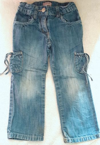 Pantalon en jean fille 3-4 ans / C.F.K. Country For Kids