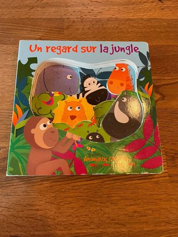 Livre cartonné Un regard sur la jungle