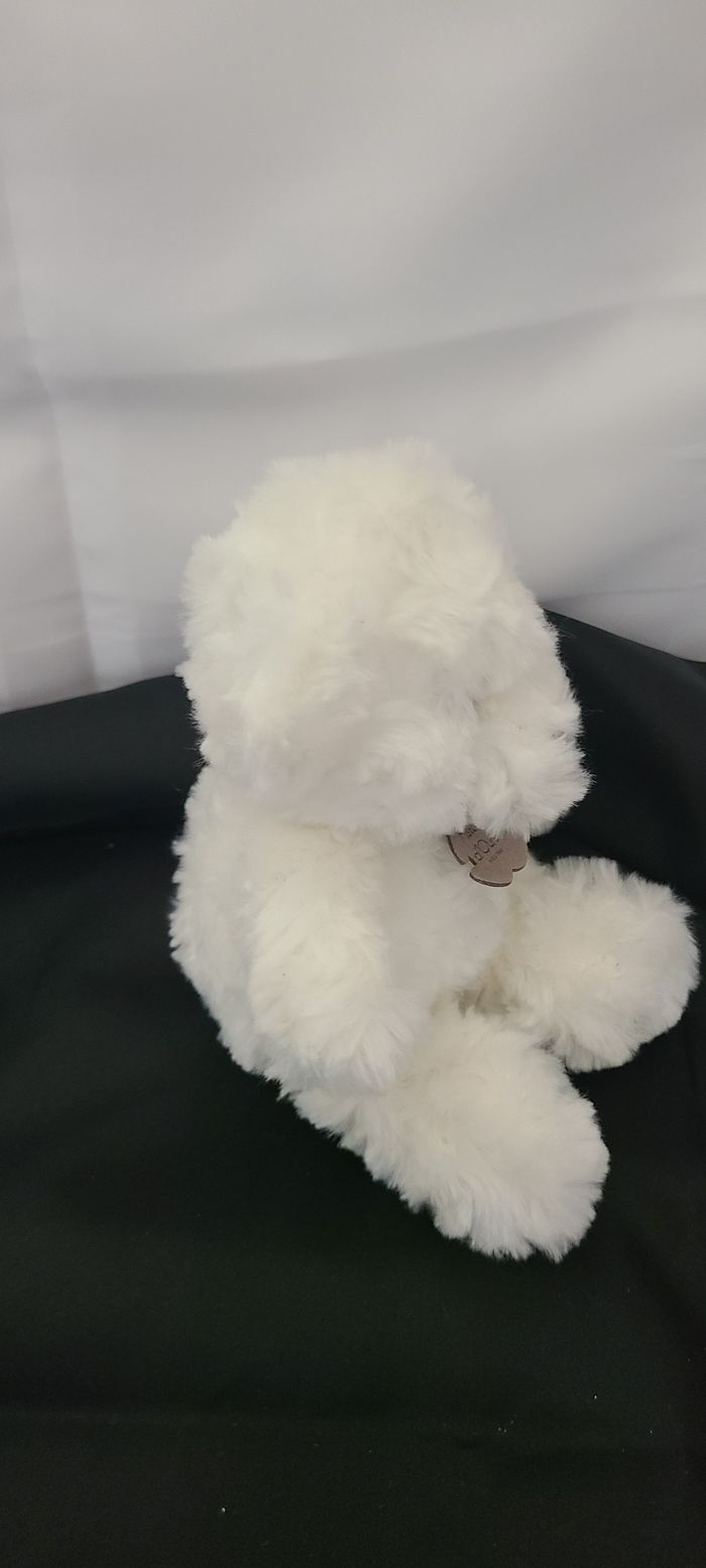 Peluche doudou ours blanc HISTOIRE D'OURS - photo numéro 3