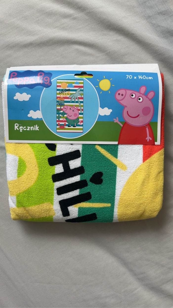 Serviette peppa  pig
