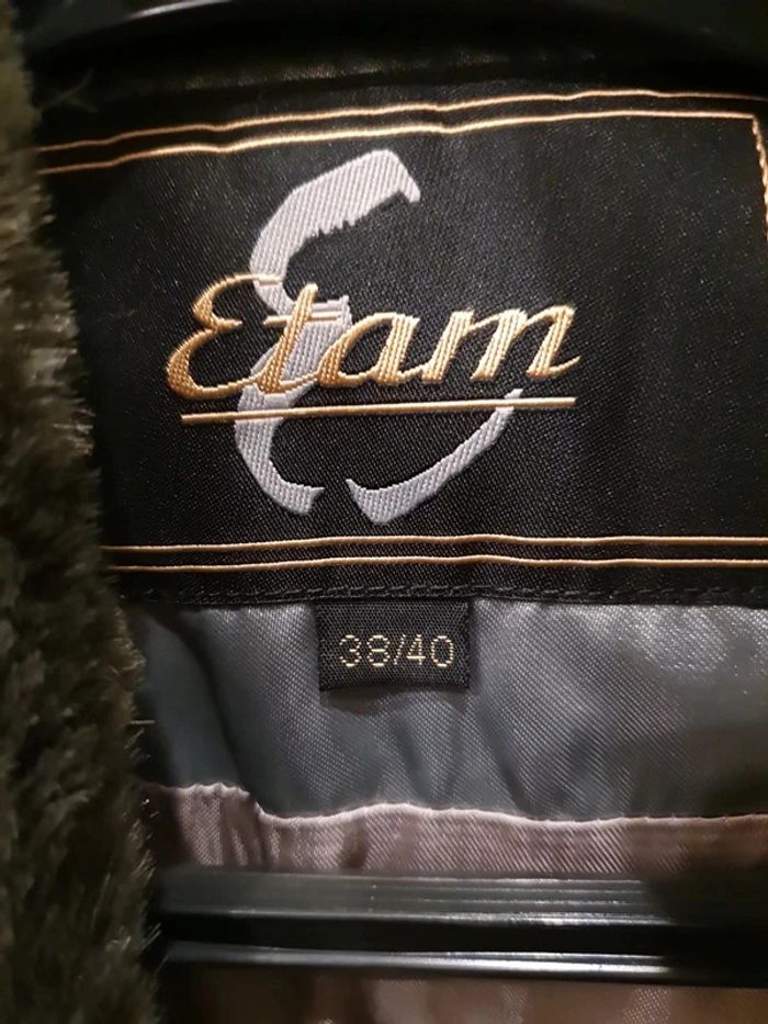Veste argentée matelassée Etam - Taille 38/40 - photo numéro 3