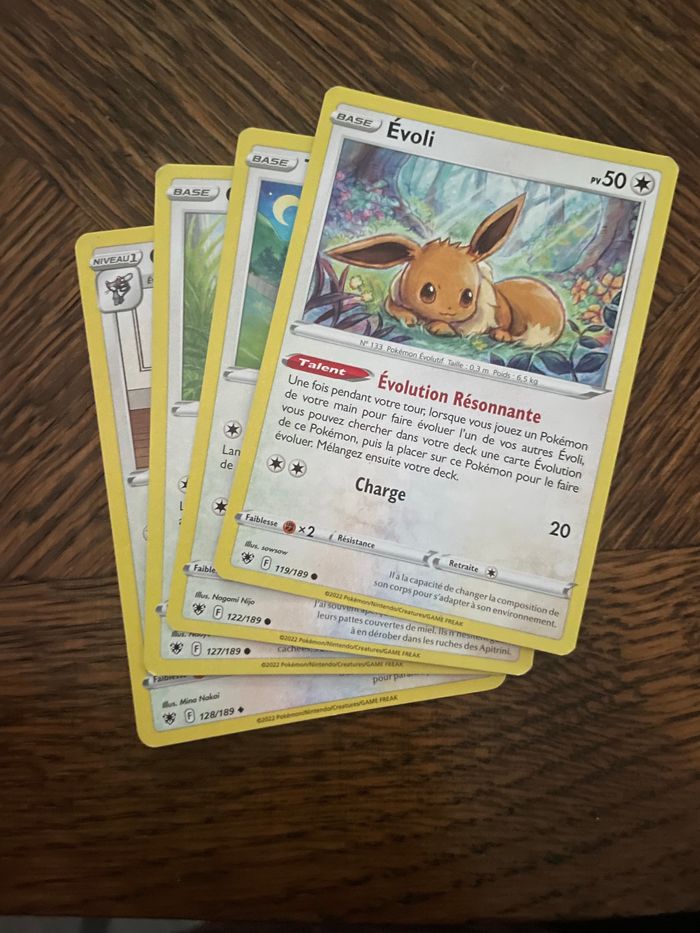 Lot de 21 cartes astre radieux - photo numéro 6