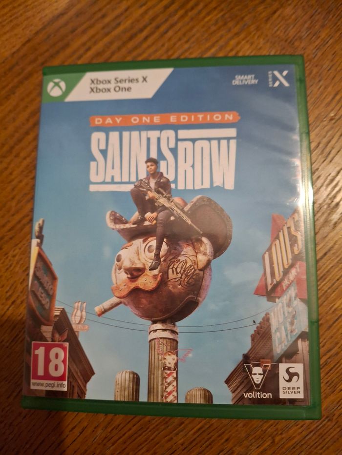 Jeu xbox one et serie x Day one edition saints row