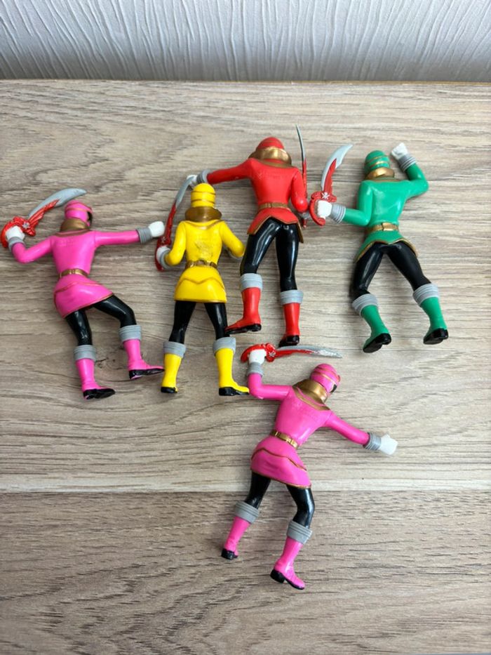 Lot de 5 figurines power rangers bandai 2014 - photo numéro 5