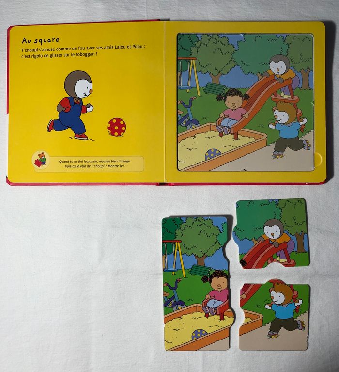 Livre puzzle T’choupi Au fil des saisons - photo numéro 10