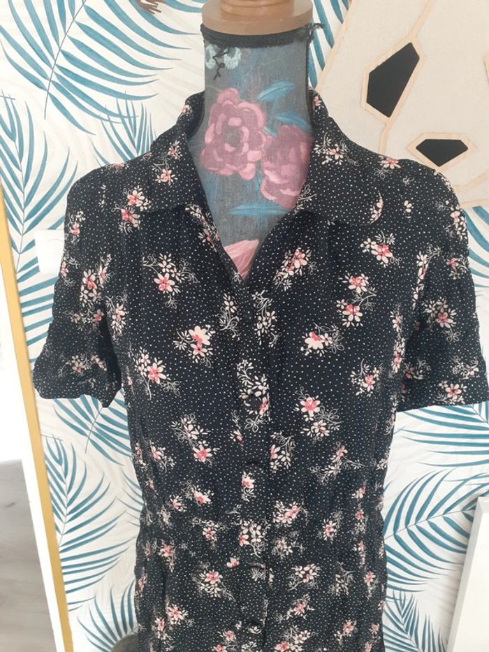 Robe fleuris manches courtes M - photo numéro 2