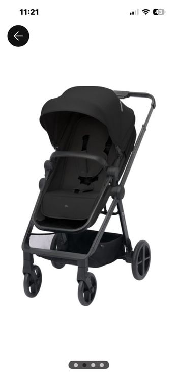 Poussette Kinderkraft Newly dès la naissance jusqu’à 22kg - noir