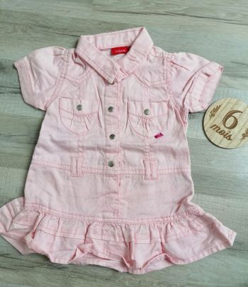 Robe en jean 6 mois fille