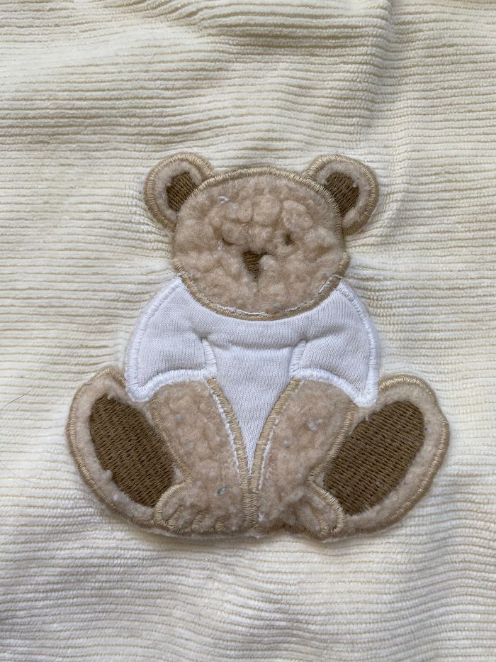 Grenouillère à manches longues ourson - photo numéro 2