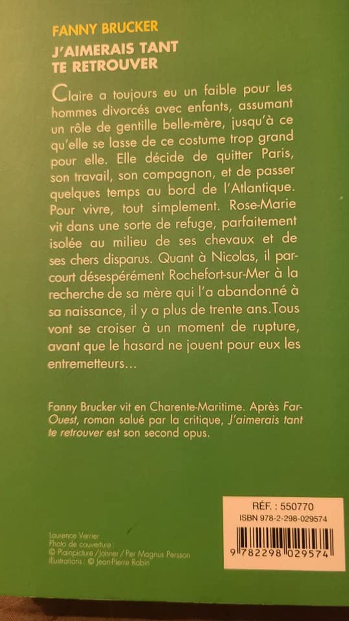 J'aimerais tant te retrouver - Fanny Brucker - photo numéro 2