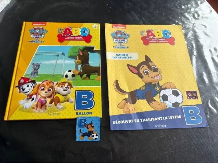 L’abc pat patrouille lettres, chiffres, formes et couleurs: le b n•2