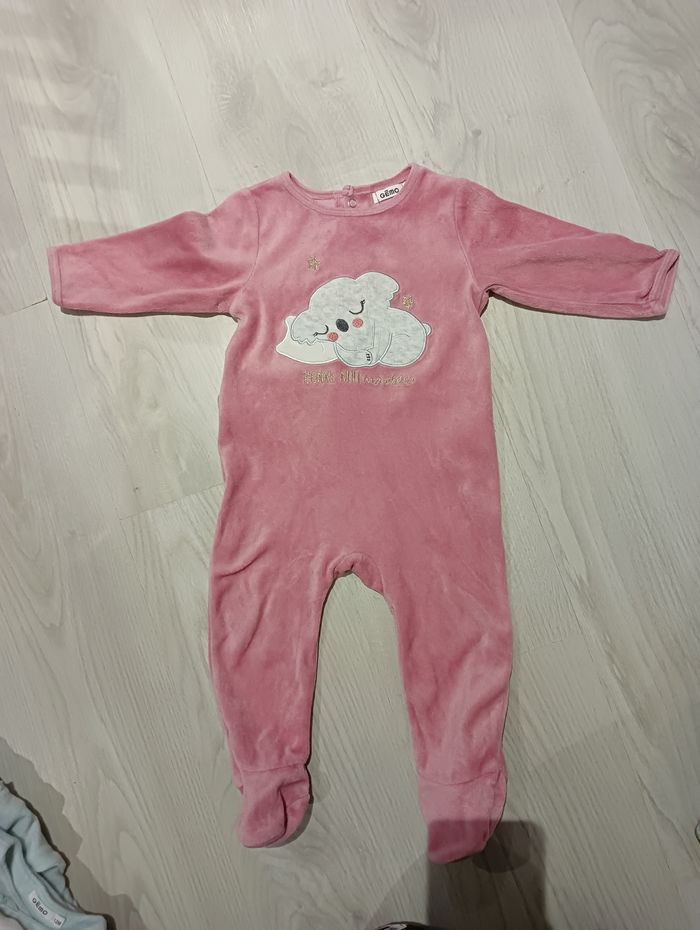 Lot 6 pyjamas 12 mois fille - photo numéro 7