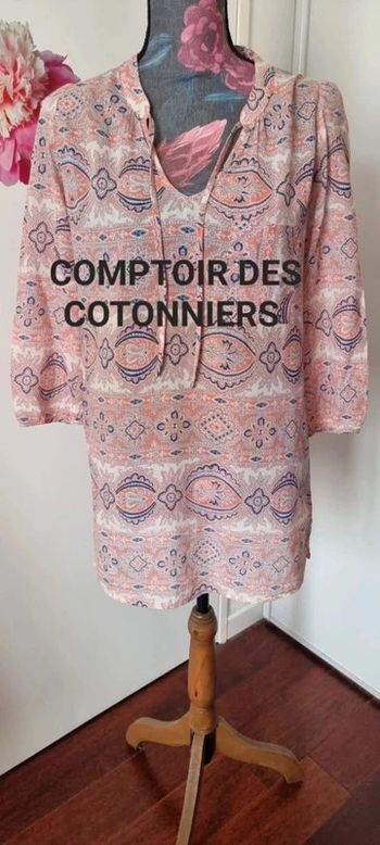 Tunique en soie Comptoir des cotonniers