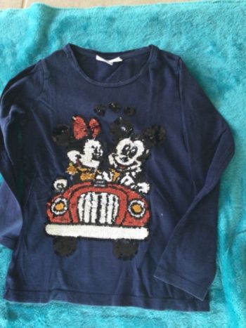 tee shirt tee-shirt disney 7 / 8 ans tbe