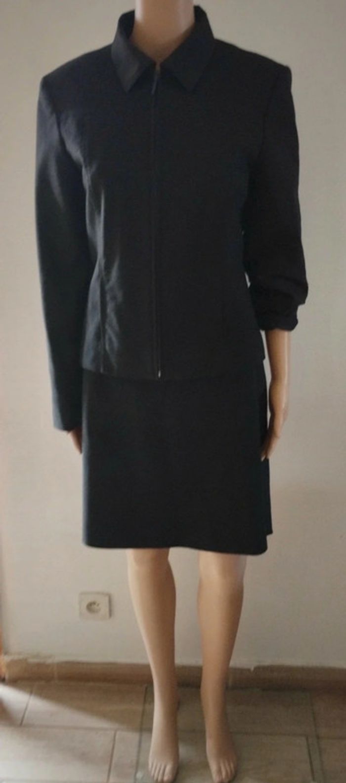 💜 Ensemble veste et jupe taille 40 L Camaïeu #emyfleury_40femme