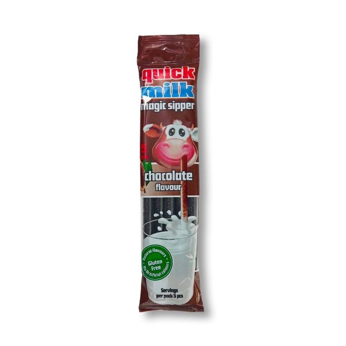 1 paquet de paille au chocolat