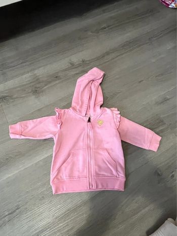 Gilet rose taille 6 mois