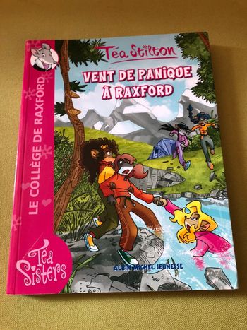 Livre Tea sisters vent de panique à raxford