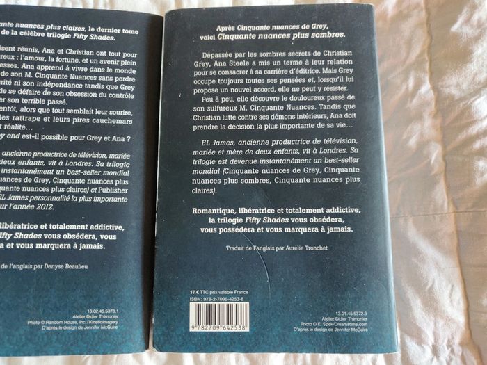 Série des 3 livres 50 nuances de Grey - photo numéro 11
