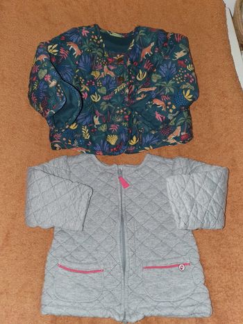 Lot vestes + chaussures 6 mois