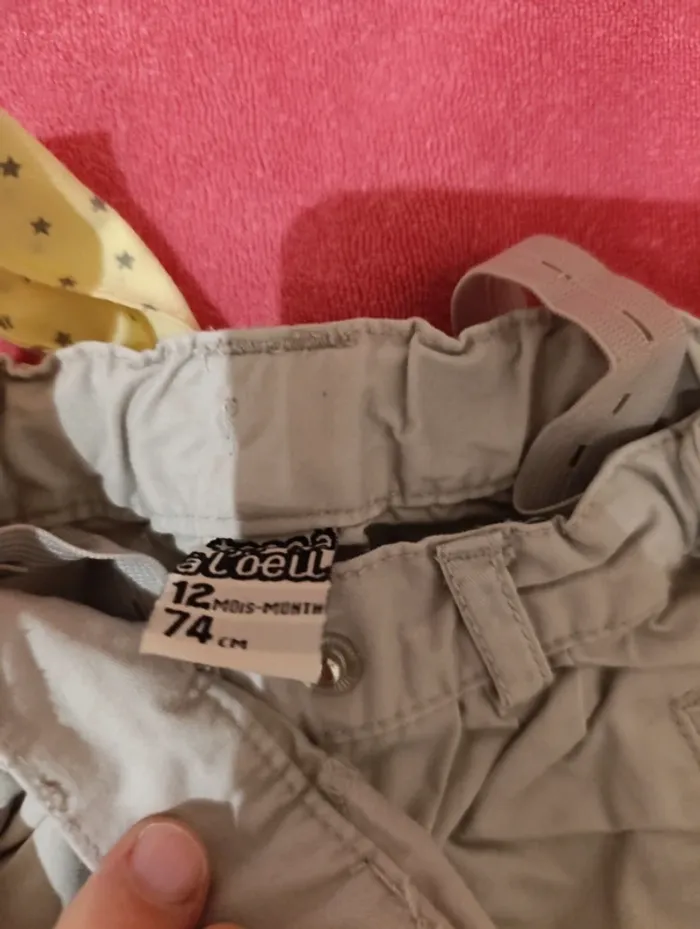 Pantalon fille 12 mois - photo numéro 3