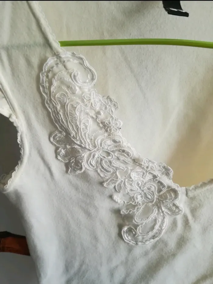 Haut écru H&M tailleS - photo numéro 2