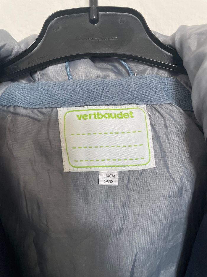Veste mi-saison garçon 6 ans Vertbaudet bleu marine - photo numéro 5