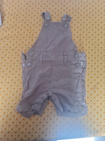 Salopette short