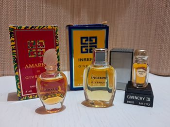 Lot miniatures parfum