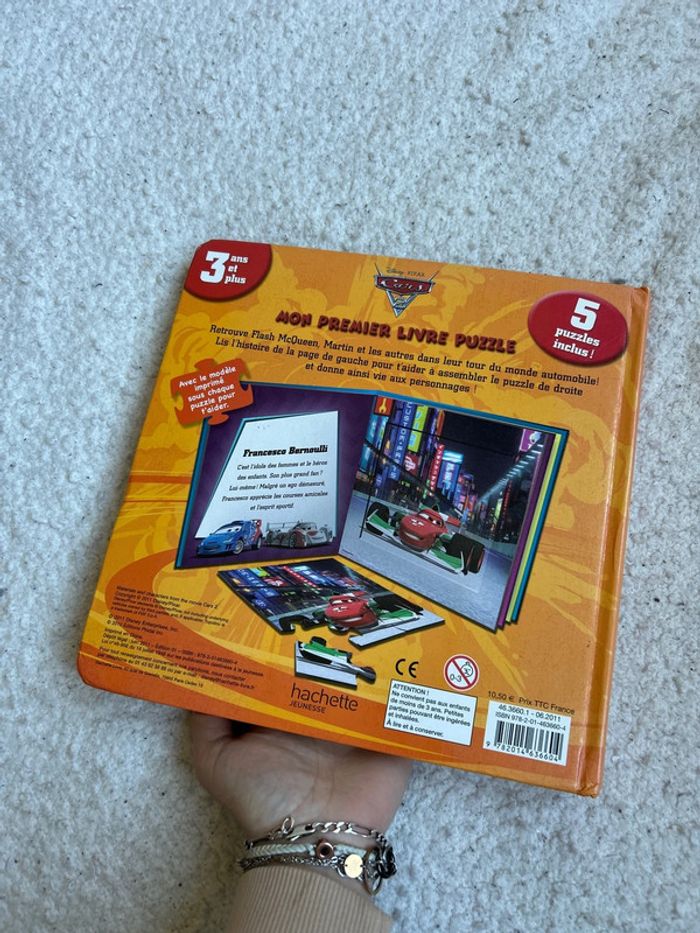 Livre puzzle cars - photo numéro 5