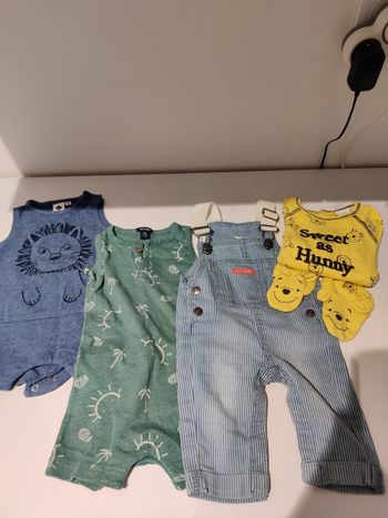 Lot combi short 3 mois