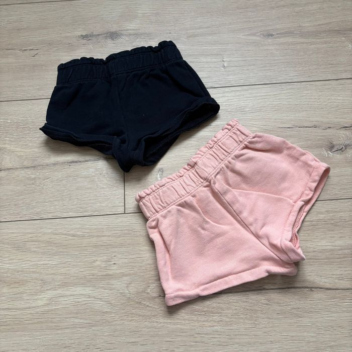 Lot de 2 shorts fille Kiabi 9 mois Rose et Bleu marine - photo numéro 4