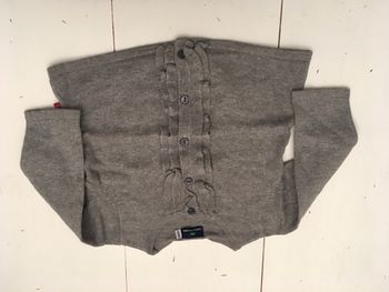 Gilet gris mi saison