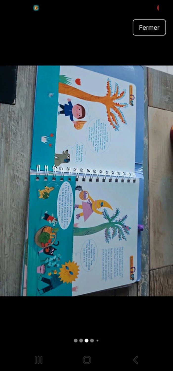 Livre effaçable avec cd ma méthode de lecture - photo numéro 3