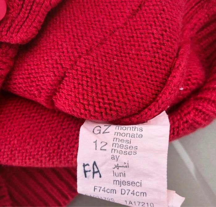 Gilet Grain de blé 12 mois - photo numéro 4