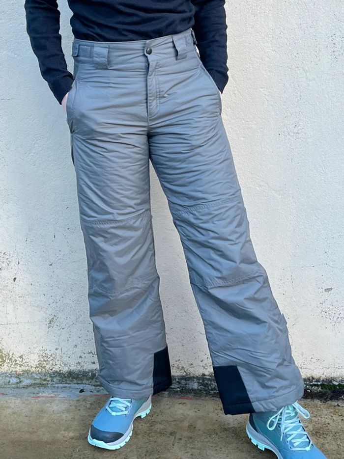 Pantalon de ski taille mi haute évasé, gris - Columbia - photo numéro 2