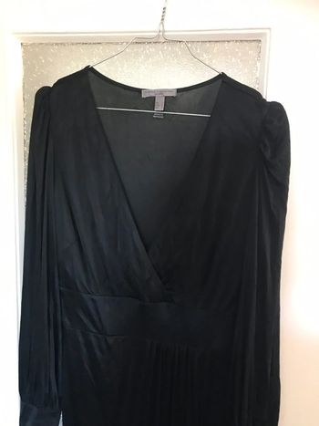 robe noire longue mango peneloppe  et monica cruz taille l