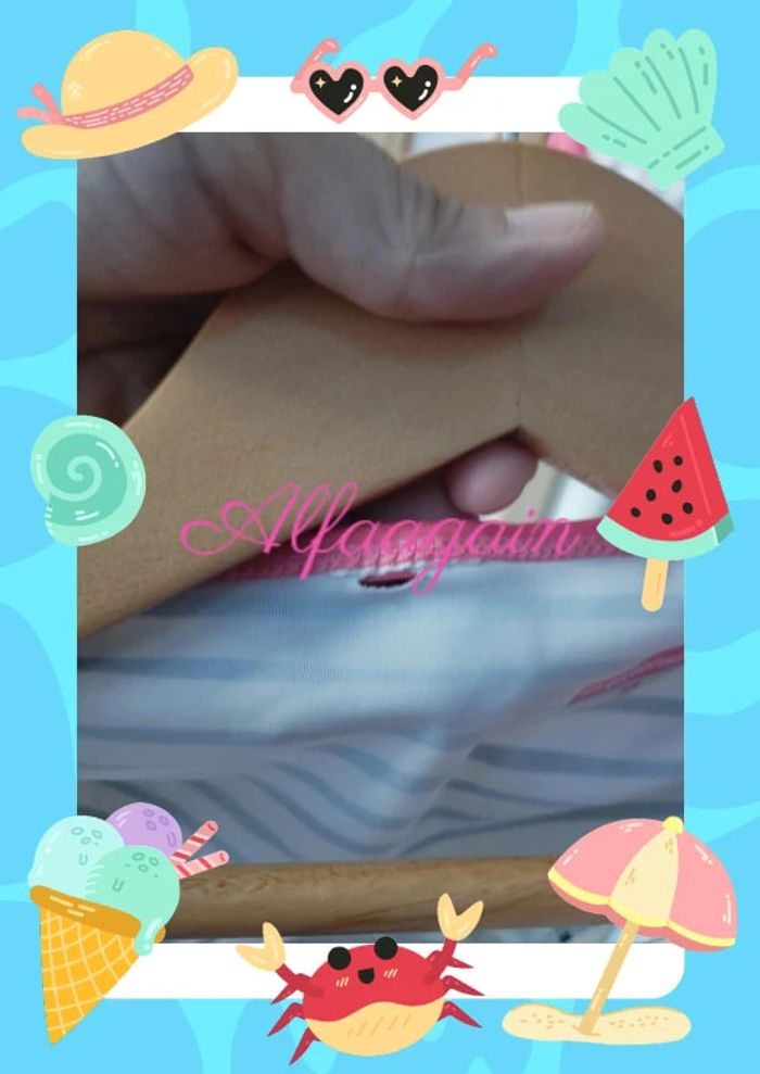 Maillot de bain bikini 10ans - photo numéro 7