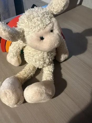 Peluche doudou mouton sunkid