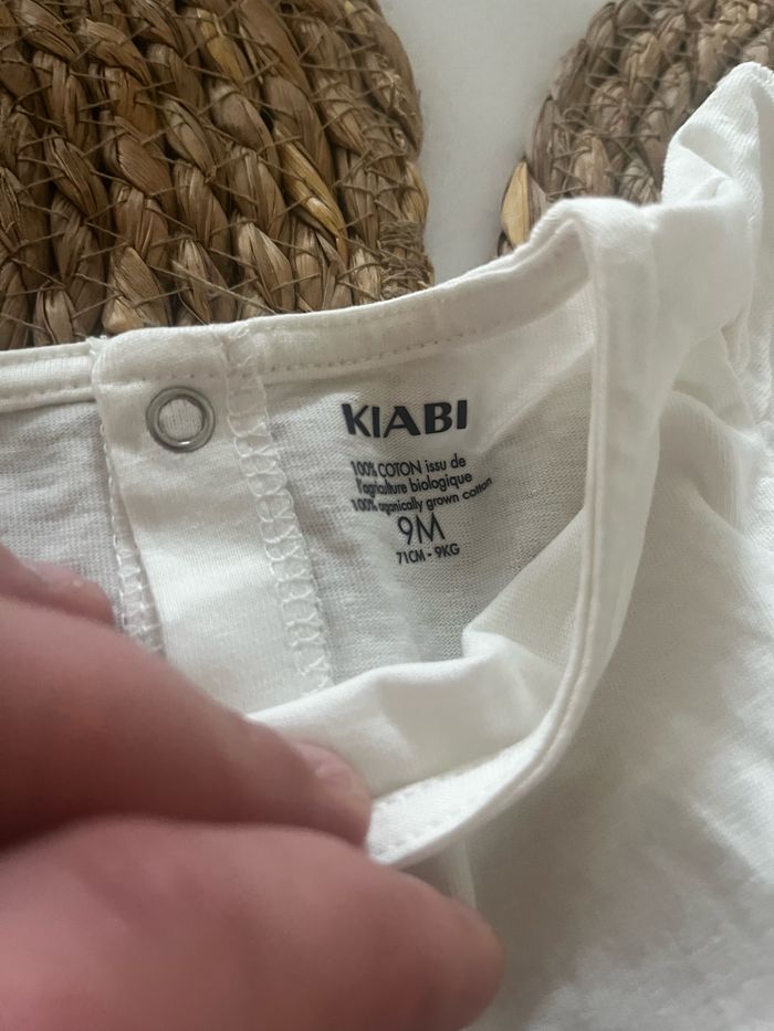 Tee shirt blanc 9 mois - photo numéro 2