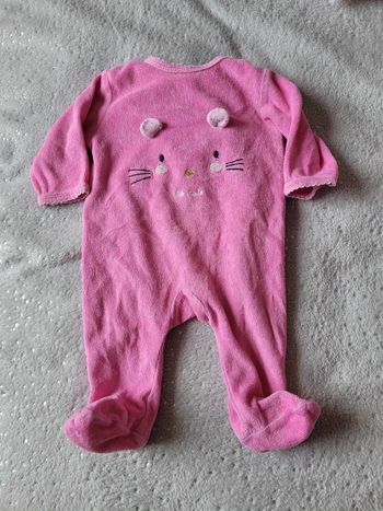 Pyjama velours 3 mois