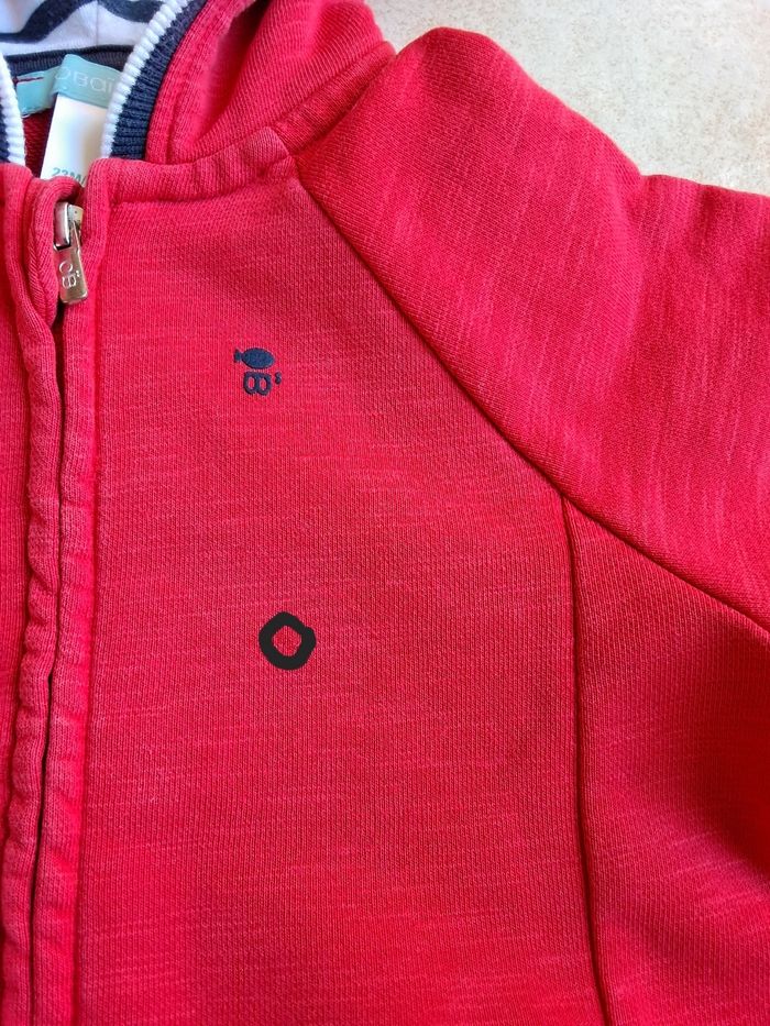 Gilet zippé 23 mois Obaibi, Bon état - photo numéro 5