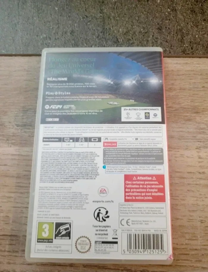 Jeux fifa 24 Nintendo switch - photo numéro 2