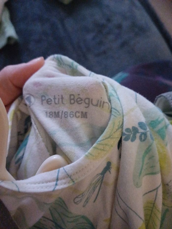 Petite salopette et tee-shirt Petit beguin - photo numéro 3