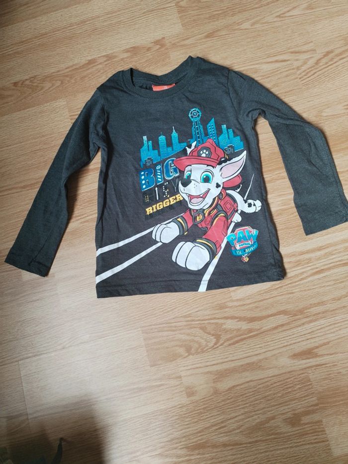 T-shirt manche longue pat patrouille