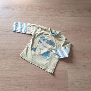 💚 Tee-shirt ML 12 mois Tout simplement #emyfleury_12moisgarçon